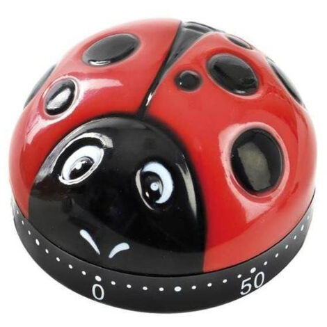 Timer da cucina a forma di coccinella