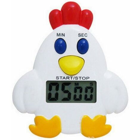 Timer da cucina a forma di pulcino Timer elettronico magnetico Timer da cucina Timer da cucina