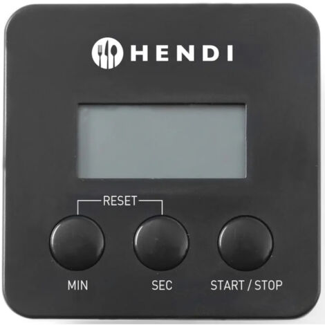 Timer da cucina digitale con clip - Hendi 271155