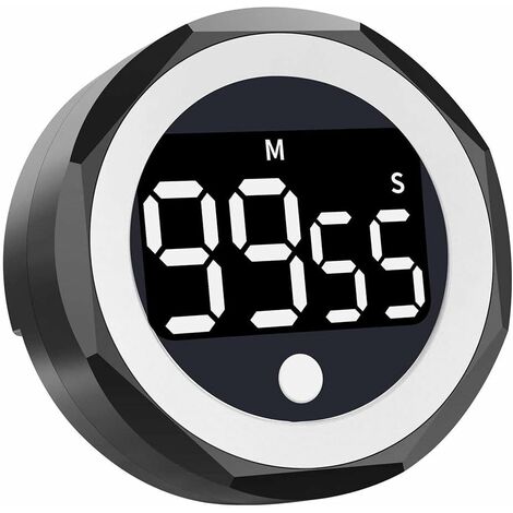 VOCOO Timer da Cucina Digitale Timer Magnetico per il conto alla Rovescia  con ampio Display a LED, 