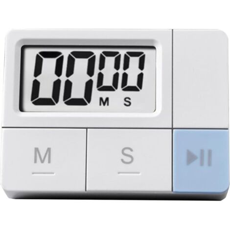 Timer da cucina digitale da 2 pezzi, timer da cucina magnetico, contatore elettronico con batterie per compiti, studio, allenamento e lavoro