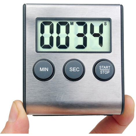 Timer da cucina digitale, timer da cucina magnetico, allarme digitale ad alto volume, timer magnetico per il conto alla rovescia, ideale per studenti, cucina, pasticceria