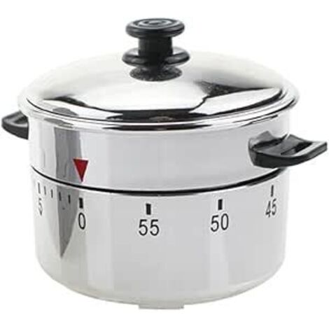Timer da cucina meccanico Timer da cucina senza batteria Design pratico ed ecologico Ideale per cucinare e insegnare con avviso sonoro
