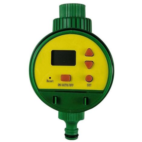 Timer di irrigazione automatico Ulisem, timer di irrigazione con display LCD in ABS, controller di sistema di irrigazione intelligente per irrigatori da prato, serre e altro ancora