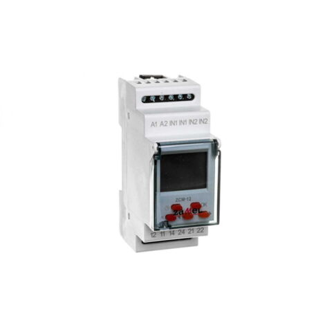 Timer digitale 16A settimanale a due canali ZCM-12 EXT10000152