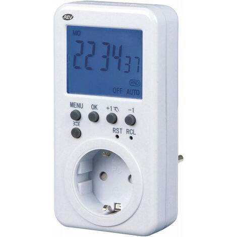 Timer digitale bianco (per 3)