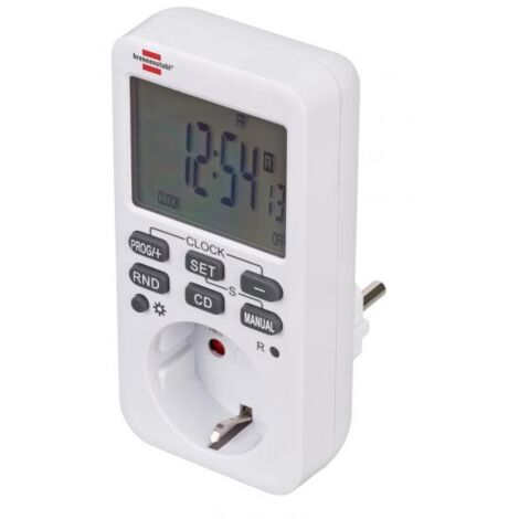 Timer digitale brennenstuhl 1506320 bianco 3600 watt
