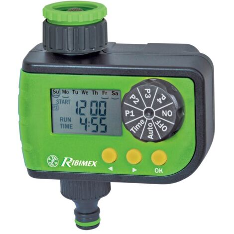 TIMER DIGITALE PROGRAMMATORE IRRIGAZIONE GIARDINO GIARDINAGGIO CON RACCORDO