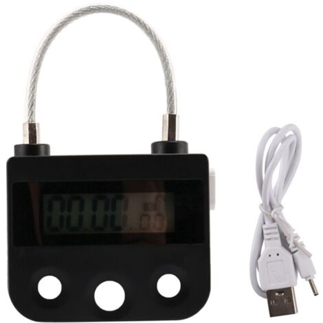 Timer elettronico con blocco orario, timer temporaneo per il conto alla rovescia per la casa