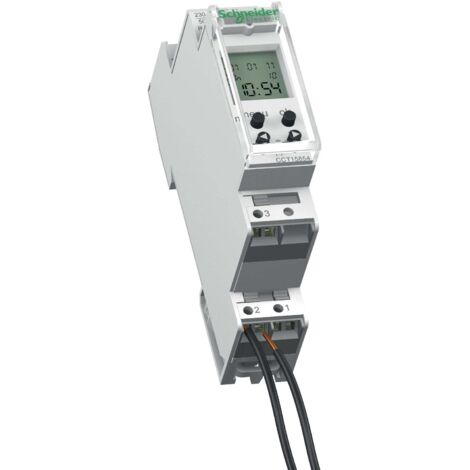 Timer guida DIN 1 canale 24H/7D 18mm 1C 16A CCT15854
