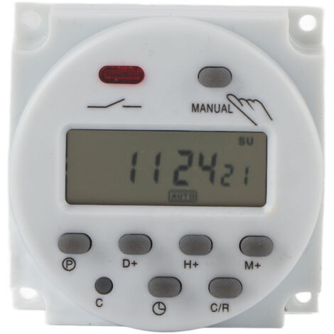 Timer LCD digitale programmabile, relè temporizzato (220 V CA)
