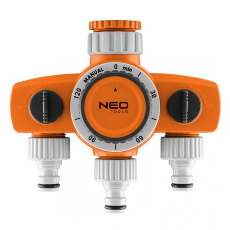 Timer meccanico con deviatore a 3 vie neo tools 15-750