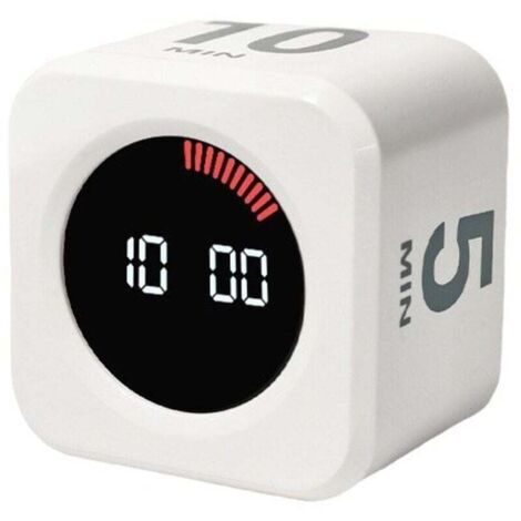 Timer per pomodori - Timer da scrivania - Timer rotante silenzioso - Gestore visivo del tempo - Timer da cucina per l'esercizio fisico