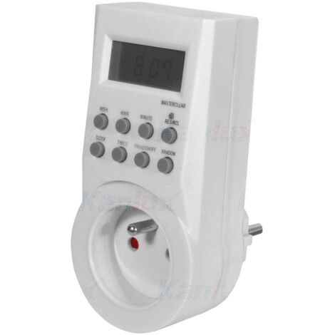 Timer presa programmabile Kanlux Cyber 1016 16A 3600W
