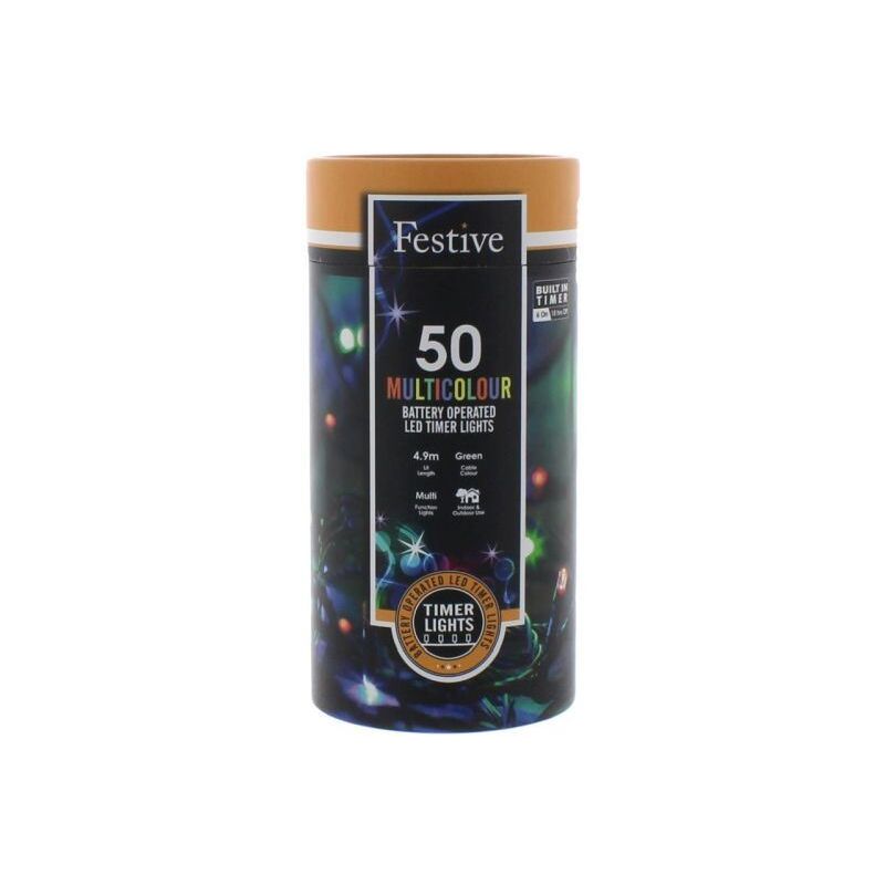 Image of Timer string lights - Multicolour -&hellip;