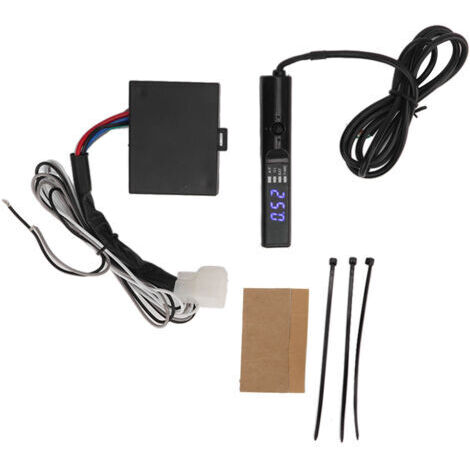 Timer turbo automatico da 12 V con ritardo di avvio/arresto e display digitale a LED blu per auto