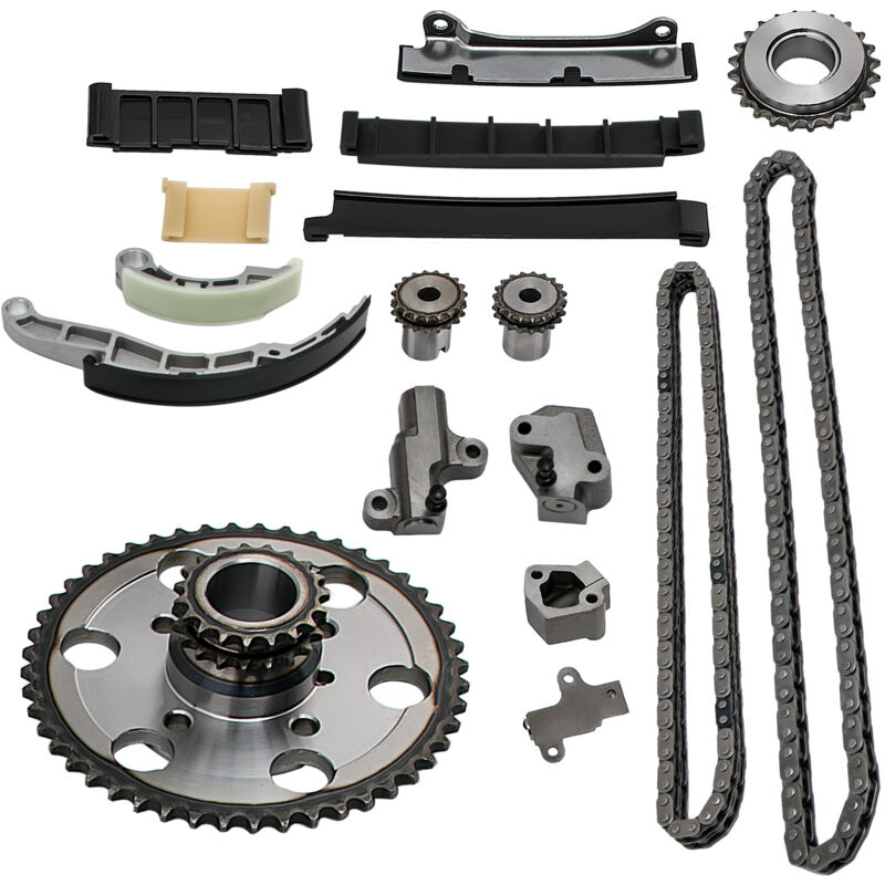 Timing Chain Kit Engrenages tendeurs for Nissan Navara D40 2.5TD 25 ddti Diesel