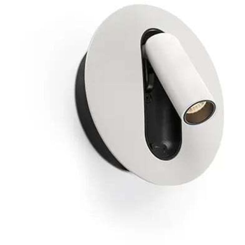 Faro Barcelona - timit lecteur mural blanc réglable avec interrupteur 62762