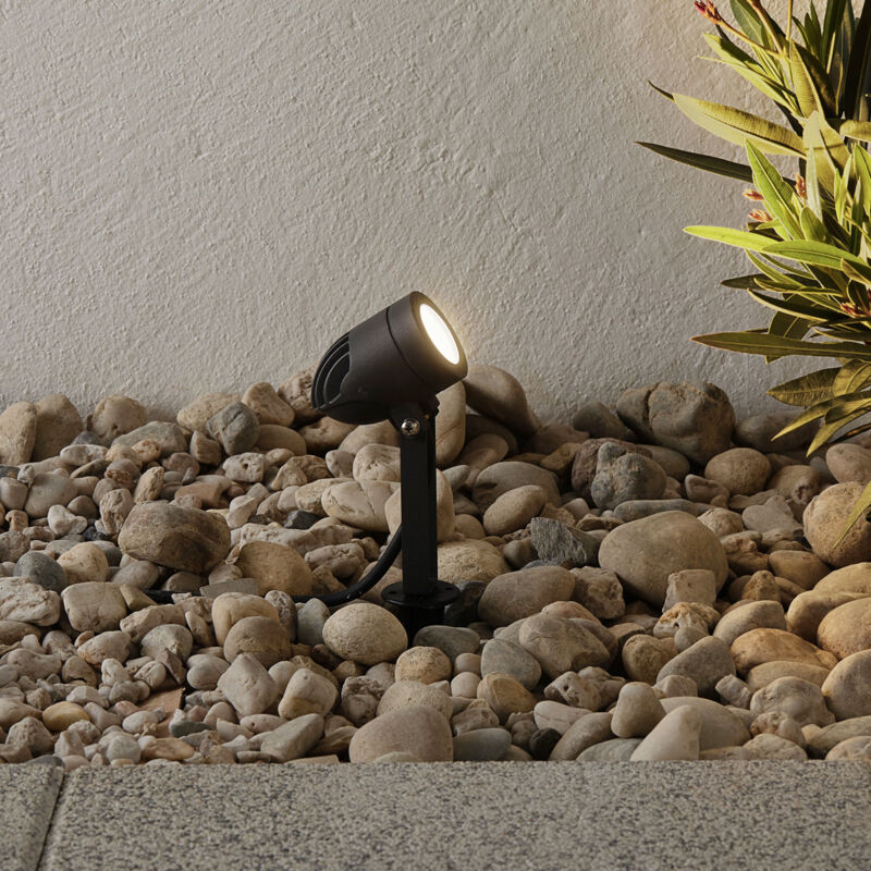 

Lampenwelt - Timko - Foco LED con varilla de anclaje, IP65