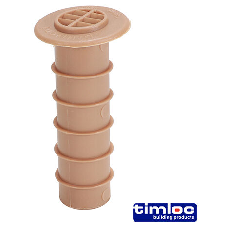 Timloc Cavity Wall Drill Vent Buff - 80 (drill hole 25mm)