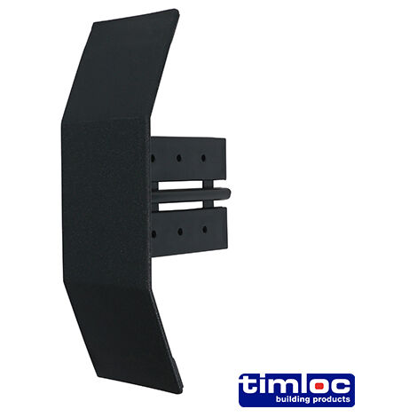 Timloc Dry Verge Eaves Starter Grey - 155 x 105mm