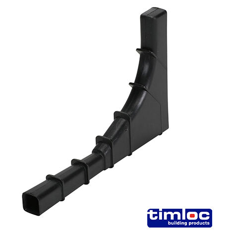 Timloc Invisiweep Wall Weep Black - 65 x 10 x 102mm