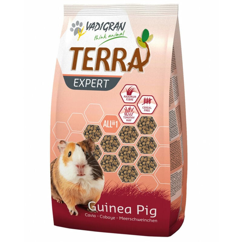 

Timothy Cobaye 6 kg Terra Expert. para roedores