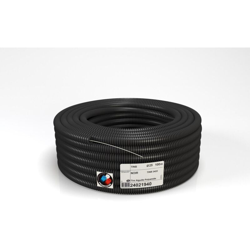 Gaine tinb Anti-Uv Noire D.32mm / L.50M Courant 24022724