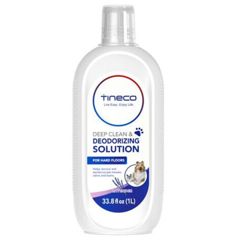 Tineco – Accessoires nettoyage vitres et sol – Solution nettoyante spéciale animaux – Parfum lavande – Pour sols durs et carrelages