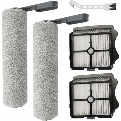 Tineco Floor One S5 / Floor One S5 Pro 2 ensemble d'accessoires de filtre de brosse de remplacement pour aspirateur eau/poussière (5 pièces)