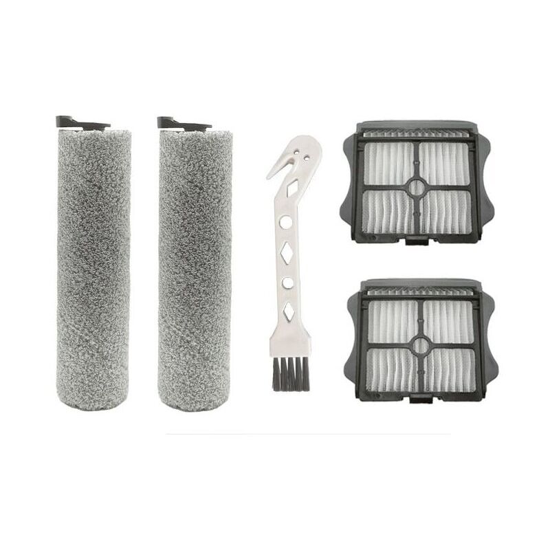 Tineco iFloor3 et Floor One S3 Ensemble d'accessoires de filtre de brosse de rechange pour aspirateurs secs et humides (5 pièces)