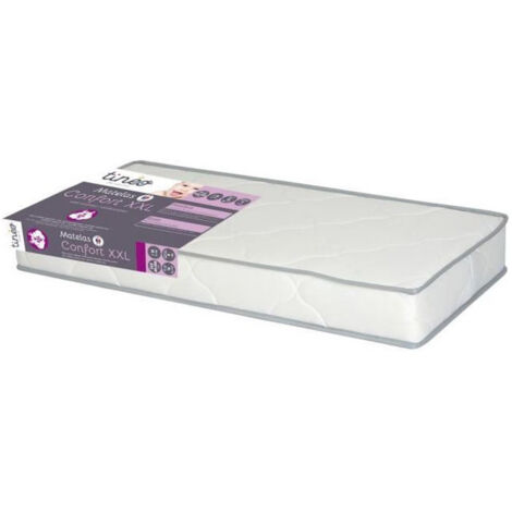 Tineo Bébé Confort XXL Matelas bébé 60x120 cm mousse