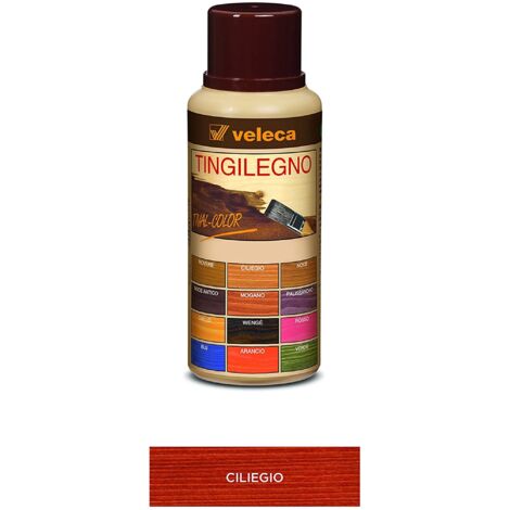 Tingilegno colorante per legno concentrato 250 gr Veleca - Ciliegio