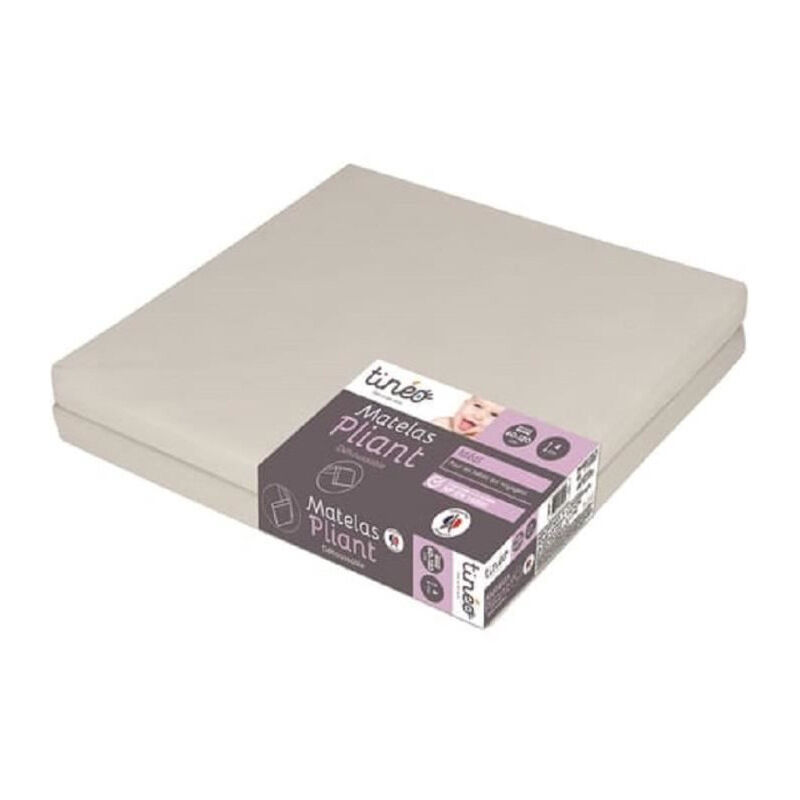 Matelas pliant 2 parties 60x120x4cm - Tineo