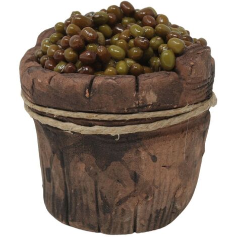 Tinozza con Olive in Miniatura per Presepe 86340
