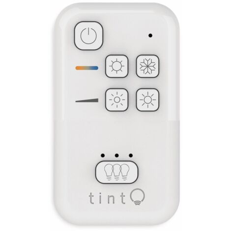 TINT VON MÜLLER-LICHT FERNBEDIENUNG, STEUERUNG VON WEIßTÖNEN, DIMMEN, INDIVIDUELL EINSTELLBARE LICHTGRUPPEN, ZIGBEE, WEIß
