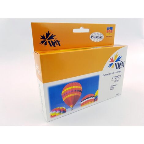 Tinta gris Wox CANON PGI 29G reemplazo para PGI-29G