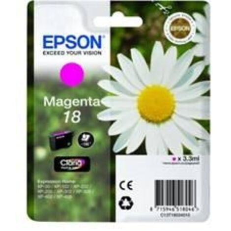 Tinta Original EPSON T180340 Magenta XP-102/205/305/405/30/ Margarita