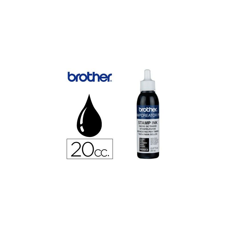 

Brother - tinta para reentintado negro 20cc unidad