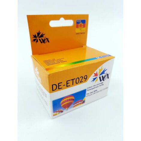 Tinta tricolor Wox EPSON T029 de repuesto C13T02940110