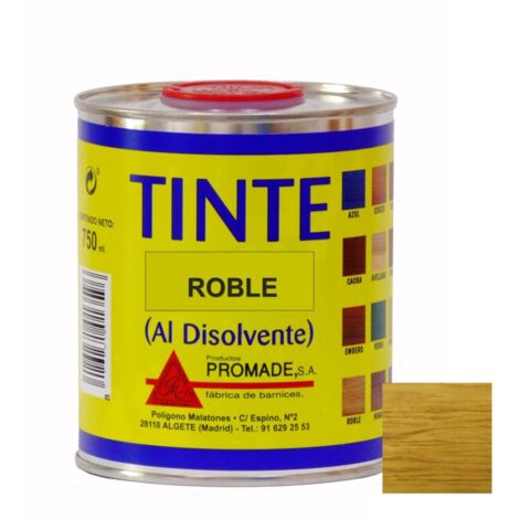 Tinte al disolvente 375 ml roble atin123 promade