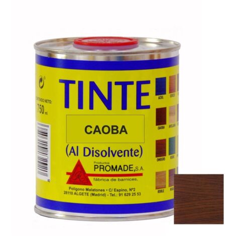 Tinte al disolvente 375ml caoba atin153 promade