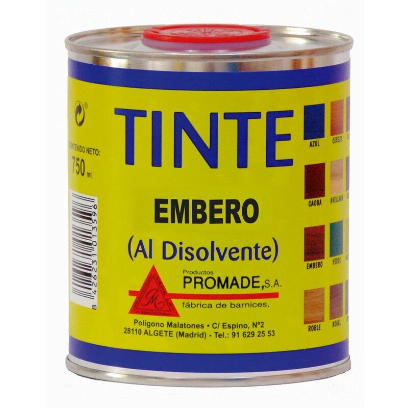 

Tinte Al Disolvente 750 Ml Embero Atin134 - Promade