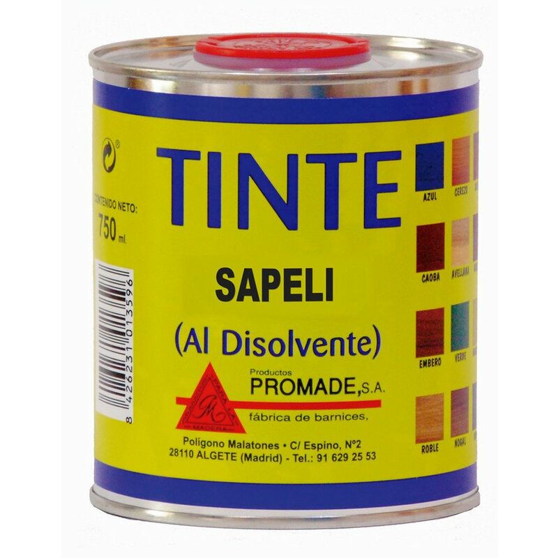 

Tinte Al Disolvente 750 Sapeli Atin144 Promade