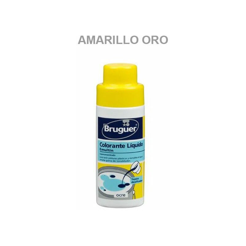 

Tinte Concentrado Al Agua 50 Ml Ama/Oro Emultin - Bruguer