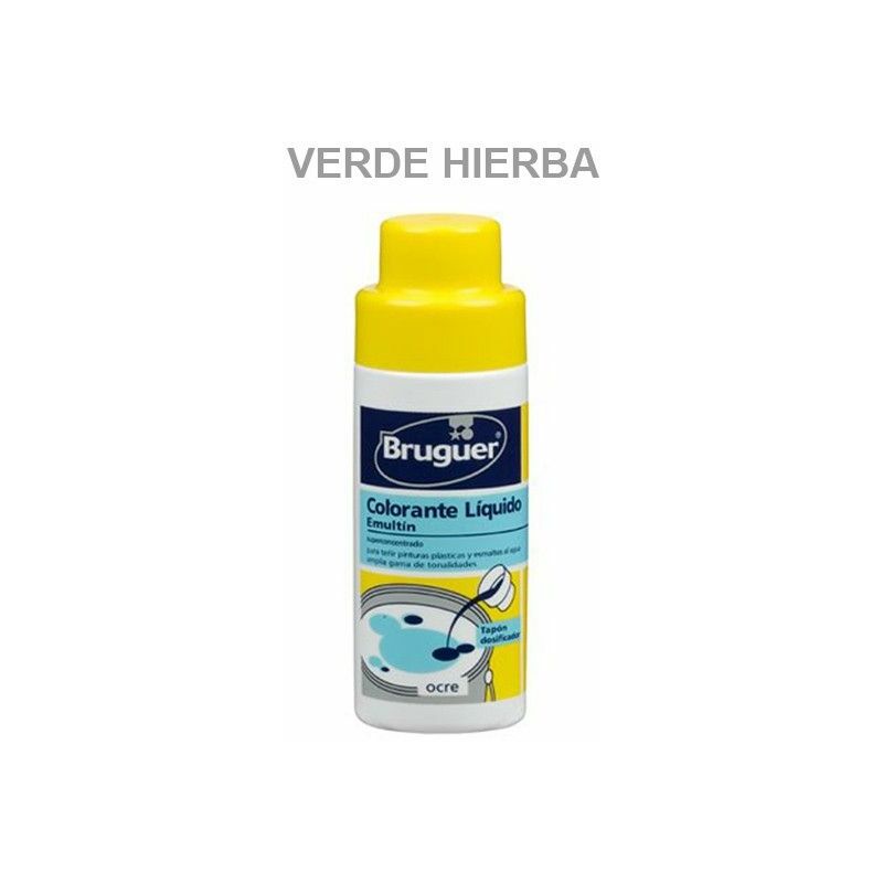 

Tinte Concentrado Al Agua 50 Ml Ver/Hie Emultin - Bruguer