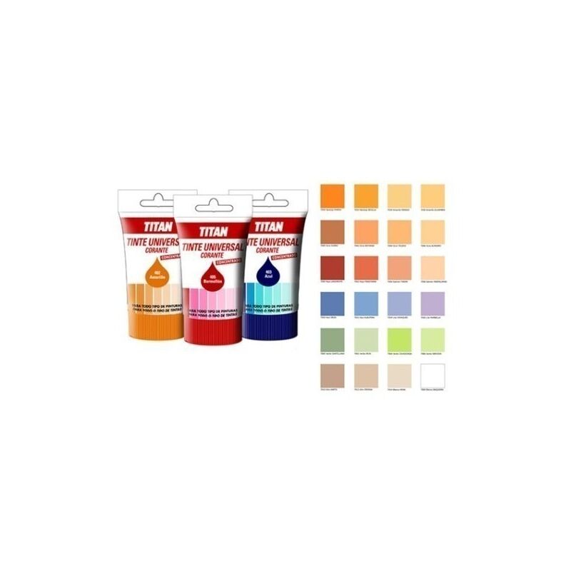 

Tinte Universal Titan | 405-Bermellón - 50 mL