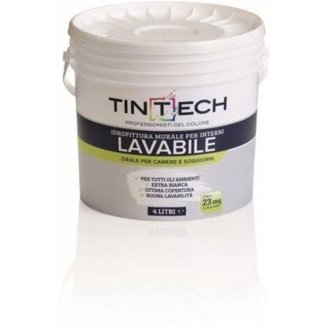 TINTECH LAVABILE INTERNI 4 L