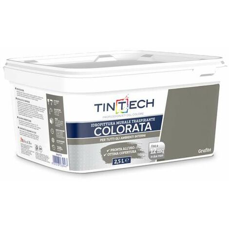 TINTECH PITTURA COLORATA 2,5 L GRAFITE