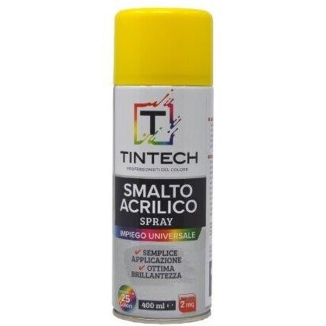 TINTECH SMALTO SPRAY 400ML GIALLO CADMIO